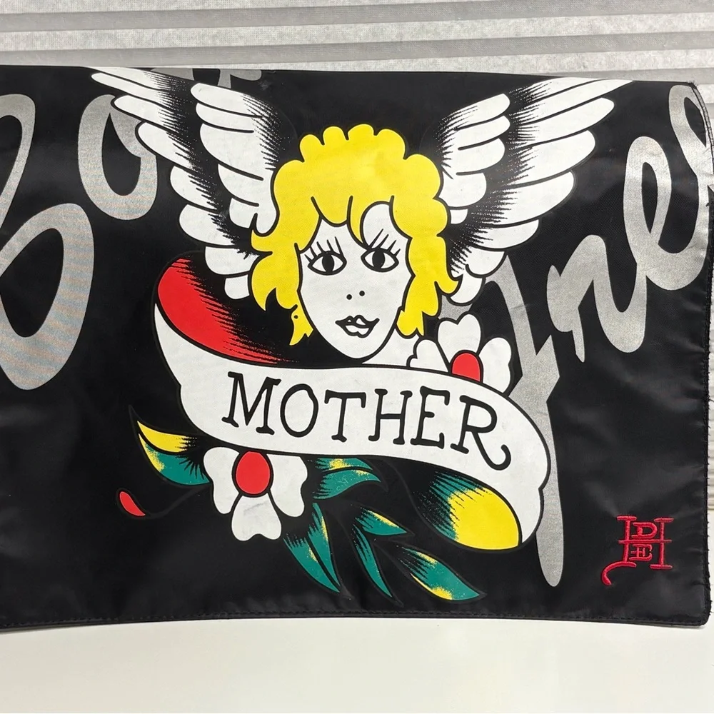 Vintage Ed Hardy Mother & Angel Messenger Bag